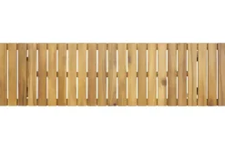 Outdoor Sitzbank BALI 110cm natur honey Akazienholz wetterfest Balkonbank