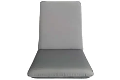 Outdoor Sitzkissen COMFORT LINE 50x100cm anthrazit für Niedriglehner-Stuhl Polsterauflage