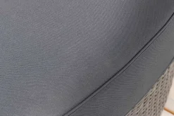 Outdoor Sonneninsel PLAYA LIVING 165cm grau Polyrattan Aluminium inkl. Kissen wetterfest