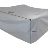 Quadratische Schutzhaube PRESTIGE PROTECT 260cm anthrazit Abdeckung Lounge-Set