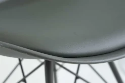 Retro Stuhl SCANDINAVIA MEISTERSTÜCK grau