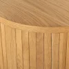 Retro TV-Board VALHALLA WOOD 160cm natur Eichenholz Schiebetüren Lowboard
