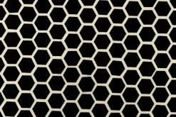 Runder Couchtisch HARMONY NATURE 60cm schwarz weiß gold mit Mosaik