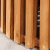 Runder Esstisch EMPIRE TEAK 120cm braun Teakholz Indoor Outdoor wetterfest